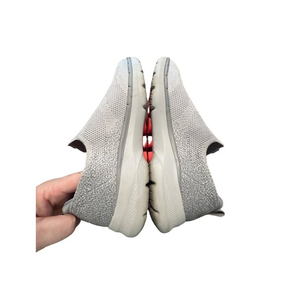 Skechers Womans Size 8.5 GOwalk 6 Hyper Pillar Slip-Ons Gray/Pink - Picture 7 of 9